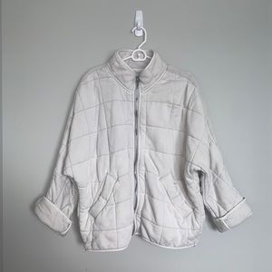 Free People Dolman Quilted Knit Jacket
